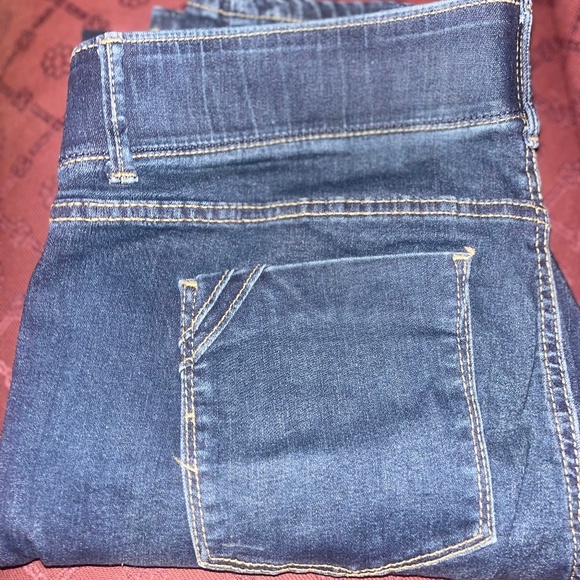 Apt 9 Size 14 Straight Leg Dark Indigo Contrast - Picture 14 of 14